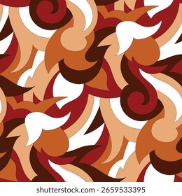 Abstract pattern seamless. Design for fabric, wallpaper, wrapping, background.