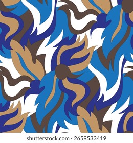 Abstract pattern seamless. Design for fabric, wallpaper, wrapping, background.