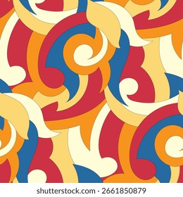 Abstract pattern seamless. Design for fabric, wallpaper, wrapping, background.