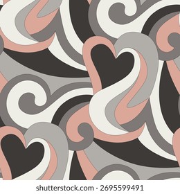Abstract pattern seamless. Design for fabric, wallpaper, wrapping, background.