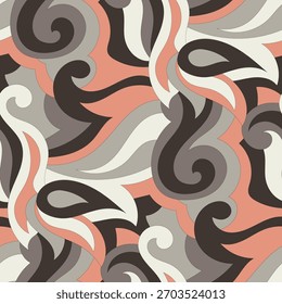 Patrón Abstractas sin costuras. Diseño para tela, Fondo de pantalla, envoltura, fondo.