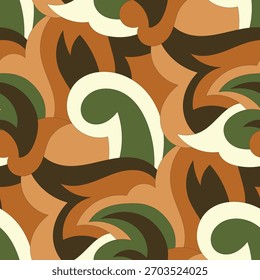 Abstract pattern seamless. Design for fabric, wallpaper, wrapping, background.