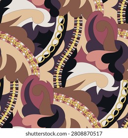 Abstract pattern seamless. Design for fabric, wallpaper, wrapping, background.