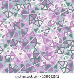 Abstract pattern. Seamless editable texture. Multicolored. Camouflage principle of drawing.