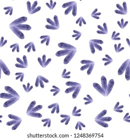 Abstract Pattern Seamless figures Mostly desaturated dark blue color. Elements are not cropped. Pattern under the mask. Perfect design for textile, box, posters, cards etc. Vector.
