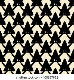 Abstract pattern. Seamless geometric wallpaper background. Vector illustration.