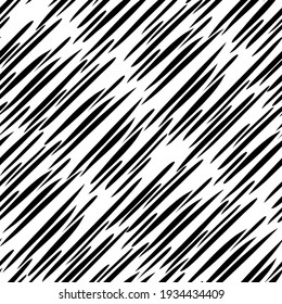 Abstract pattern. Seamless original pattern of simple strokes. Monochrome color and multi-layer pattern. For design and decoration of fabric, paper, wallpaper, etc.