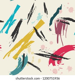 Abstract pattern. seamless texture for printing. blot, paint, bright