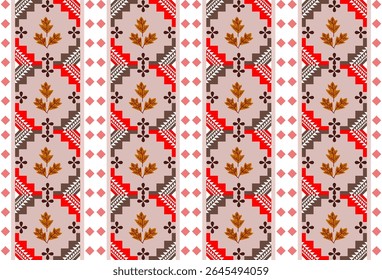 Padrão abstrato Padrão sem emenda, padrão tradicional bloco padrão tecido elementos ornamentados com padrões étnicos design para têxteis, tapetes, roupas, sarong, cachecol, batik, envoltório, bordado, impressão