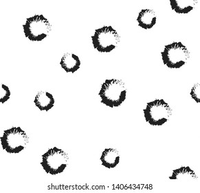 Abstract pattern with shapes, background  