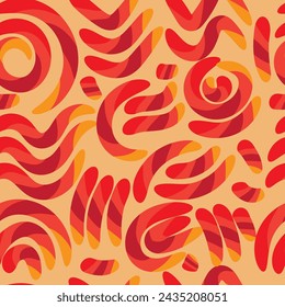 Abstract pattern with simple lines