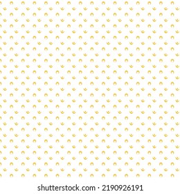 Abstract pattern. Small circles and halves. Symmetrical. orange-brown color. On a transparent background. For modern design. Textiles, paper, holidays, clothes.