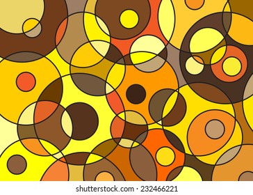 Abstract pattern solar patches of light