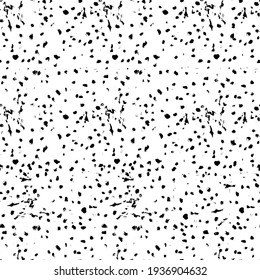 Abstract pattern, splashes, spray paint. Seamless background, brush imprint. Stylish model, imitation of animal skin, isolated. Images for the blog, design, background. Design for wallpapers, textiles