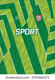 ABSTRACT PATTERN FOR SPORT JERSEY SUBLIMATION