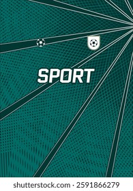 ABSTRACT PATTERN FOR SPORT JERSEY SUBLIMATION