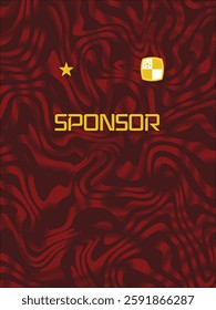 ABSTRACT PATTERN FOR SPORT JERSEY SUBLIMATION