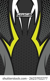 Abstract pattern for sport team jersey in grey color combination
