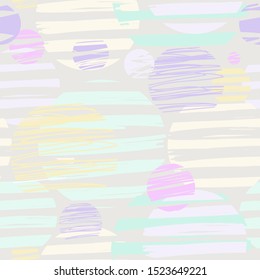 abstract pattern of spots in muted colors for textiles