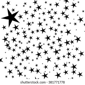 Abstract pattern with stars