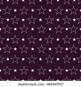 Abstract pattern with stars