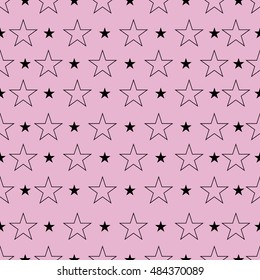 Abstract pattern with stars