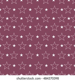 Abstract pattern with stars