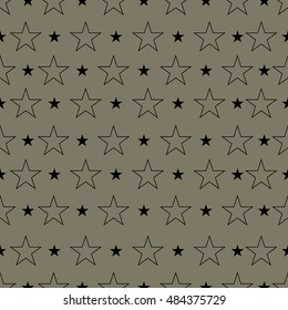 Abstract pattern with stars