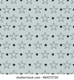 Abstract pattern with stars