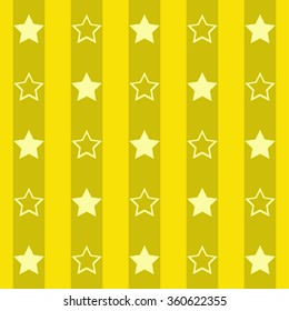 Abstract pattern with stars in cute tones vector