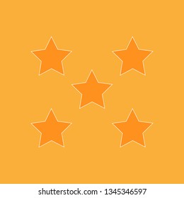 Abstract Pattern With Stars Vector / Illustration