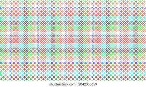 Abstract pattern stencil of Plaid Checkered Fabric Pattern backgrond.EPS 10 Vector high solution illustration background.