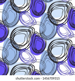 
Abstract pattern stones. Seamless background.
