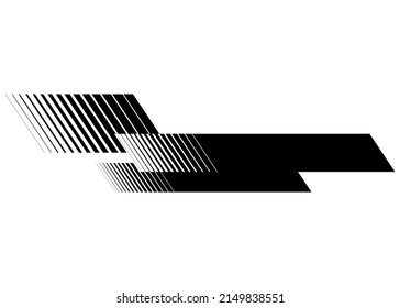 
Patrón abstracto de formas geométricas a rayas. Fondo vectorial moderno