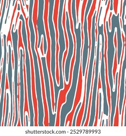 Abstract pattern with stripes artistic trendy striped animal textured mixed modern. Seamless vector print suitable for surface design as fabric, apparel, wallpaper, wrapping paper.