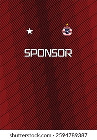 Abstract pattern for sublimation sport jersey