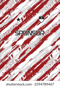 Abstract pattern for sublimation sport jersey