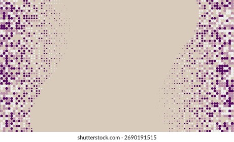 Abstract Pattern. Summer Art In Minimal Design. Futuristic Elements On Flat Page. Music Flyer. Minimalist Line Poster. Geometric Graphic Background. Trendy Abstract Pattern