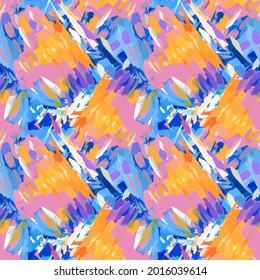 abstract pattern, sunset clouds painted with paint