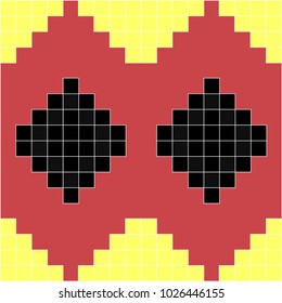 abstract pattern for swatch, texture, fabric, textile, or background