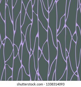 Abstract pattern with tangled lines like lace. Linear web-like background.