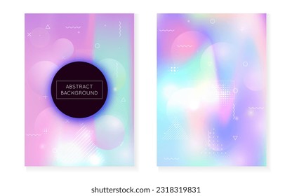 Abstract Pattern. Tech Graphic. Shiny Halftone Composition. Modern Fluid. Blue Soft Presentation. Science Dots. Simple Flyer. Geometric Background. Violet Abstract Pattern