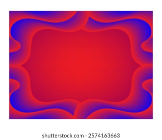 Abstract pattern template with modern wave design colorful digital line art background wallpaper blend illustration for design
