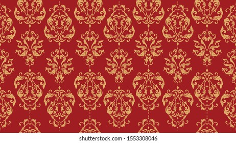 Abstract pattern, template for wallpaper leaf floral.