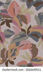 abstract pattern textile design illustration