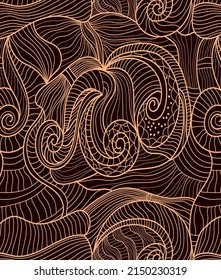 abstract pattern for textile fabric, line drawing abstract.