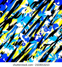 patrón abstracto. Patrón textil, patrón geométrico y floral para el diseño textil y tejidos.
