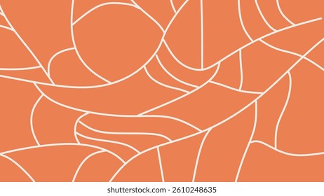 Abstract Pattern Texture Curved Lines with Retro Style. Abstract wavy lines background