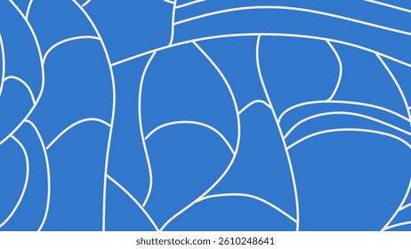 Abstract Pattern Texture Curved Lines with Retro Style. Abstract wavy lines background