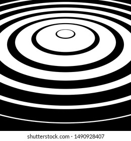 Abstract pattern. Texture with wavy, billowy lines. Optical art background. Wave design black. Digital image with a zebra stripes. Vector illustration.